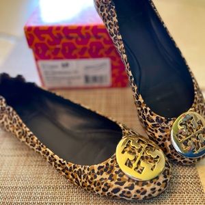 Tory Burch reva -saffiano mini leopard print 7